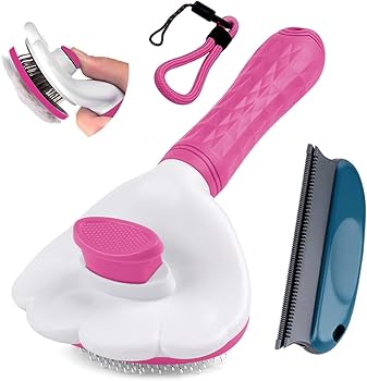 Amazon.co.jp: BODHTAT ペットブラシ 痛くない ヒーリングブラシ 長毛