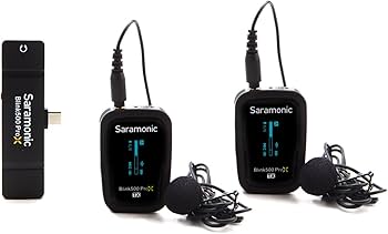 Amazon.com: Saramonic Blink 500 Pro X B6 2-Person Wireless Mic