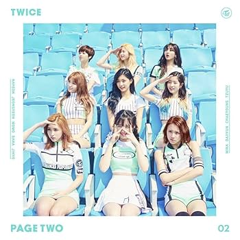 Amazon.co.jp: TWICE - [PAGE TWO] 2nd Mini Album Mint ver. CD+72p