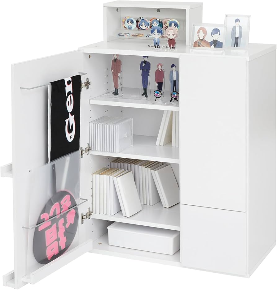 Amazon｜LOWYA ロウヤ 推し活収納 オシテル 推し活 グッズ収納 本棚