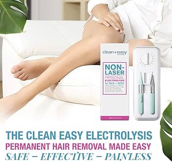 Amazon.com: Clean + Easy Electrolysis Machine for Permanent Hair