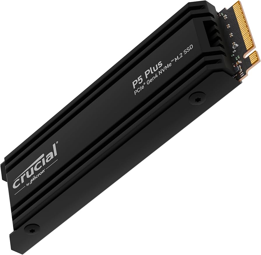 Amazon.com: Crucial P5 Plus 2TB Gen4 NVMe M.2 SSD Internal Gaming