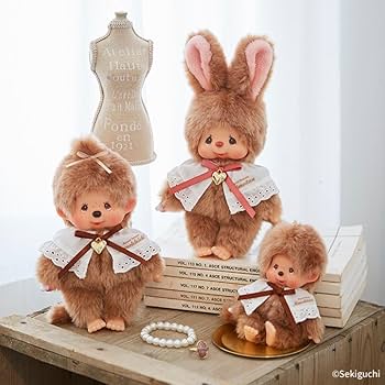 Amazon.co.jp: Sekiguchi Sweet Brown Series Monchhichi Keychain