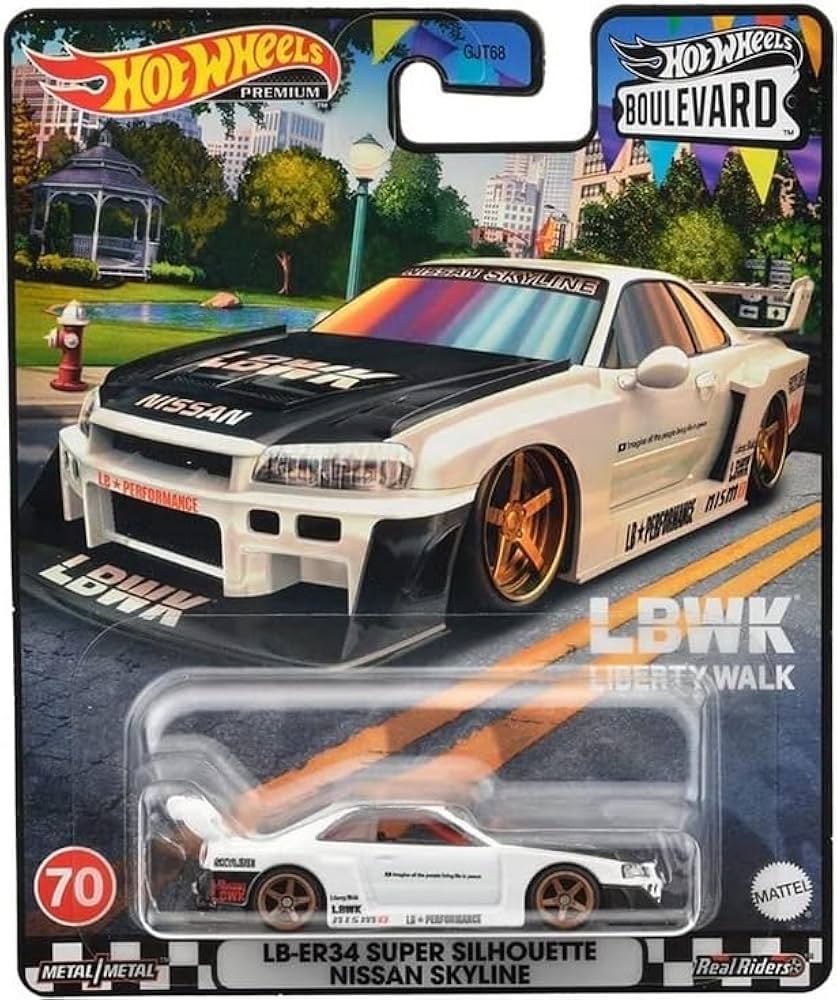 Amazon | ブールバード LB-ER34 スカイライン シルエット SKYLINE LBWK