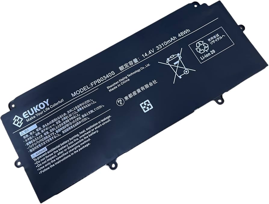 Amazon.co.jp: 【国内メーカー1年長期保証】 互換 FPB0340S 48wh