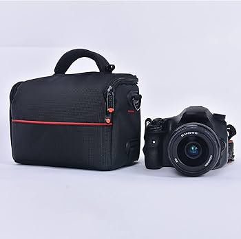 Amazon.co.jp: FOSOTO コンパクト カメラバッグ 一眼レフカメラケース