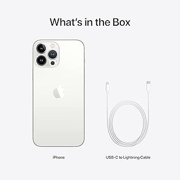 Amazon.com: Apple iPhone 13 Pro Max, 128GB, Silver - T-Mobile