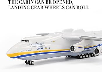 Amazon.com: Model Plane Antonov an225 1/200 Scale Resin Airplane