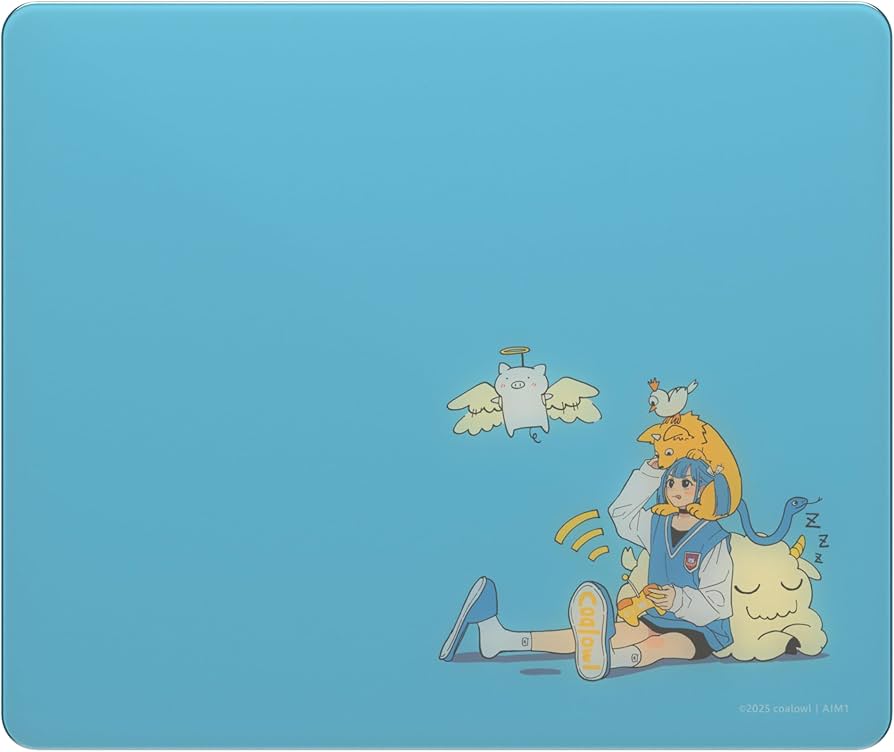 Amazon.co.jp: AIM1 × coalowl 叢雲 ガラスマウスパッド 420×500mm