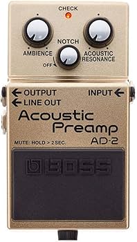 Amazon.co.jp: BOSS ボス アコースティックプリアンプ AD-2 コンパクト
