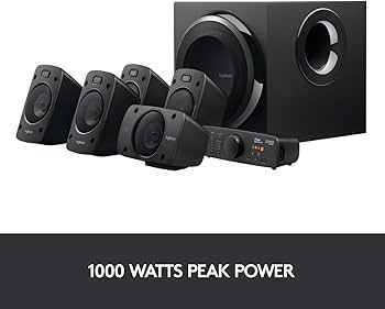 Amazon.com: Logitech Z906 5.1 Surround Sound Speaker System - THX