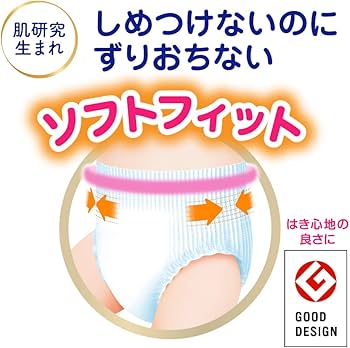 Amazon.co.jp: メリーズ 【パンツ Mサイズ】さらさらエアスルー (6