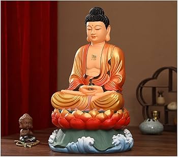 Amazon｜仏像 大日如来 阿弥陀如来 薬師如来 釈迦如来仏 座像 釈尊