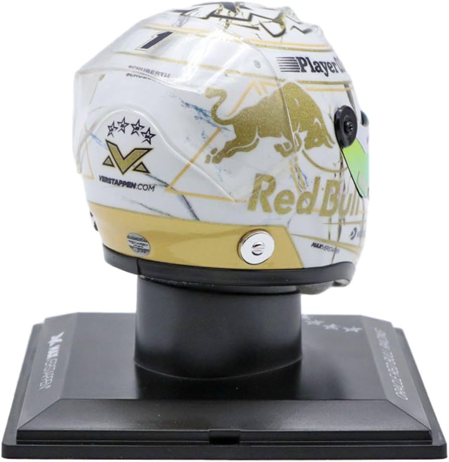 マックスフェルスタッペン 2023ワールドチャンピオンヘルメット 1/4