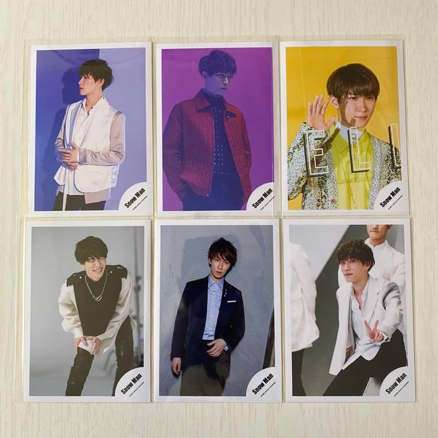 Amazon.co.jp: SnowMan 渡辺翔太 公式写真 6枚 しょっぴー : おもちゃ