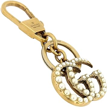Amazon.co.jp: [グッチ] ダブルG キーリング キーホルダー フェイク