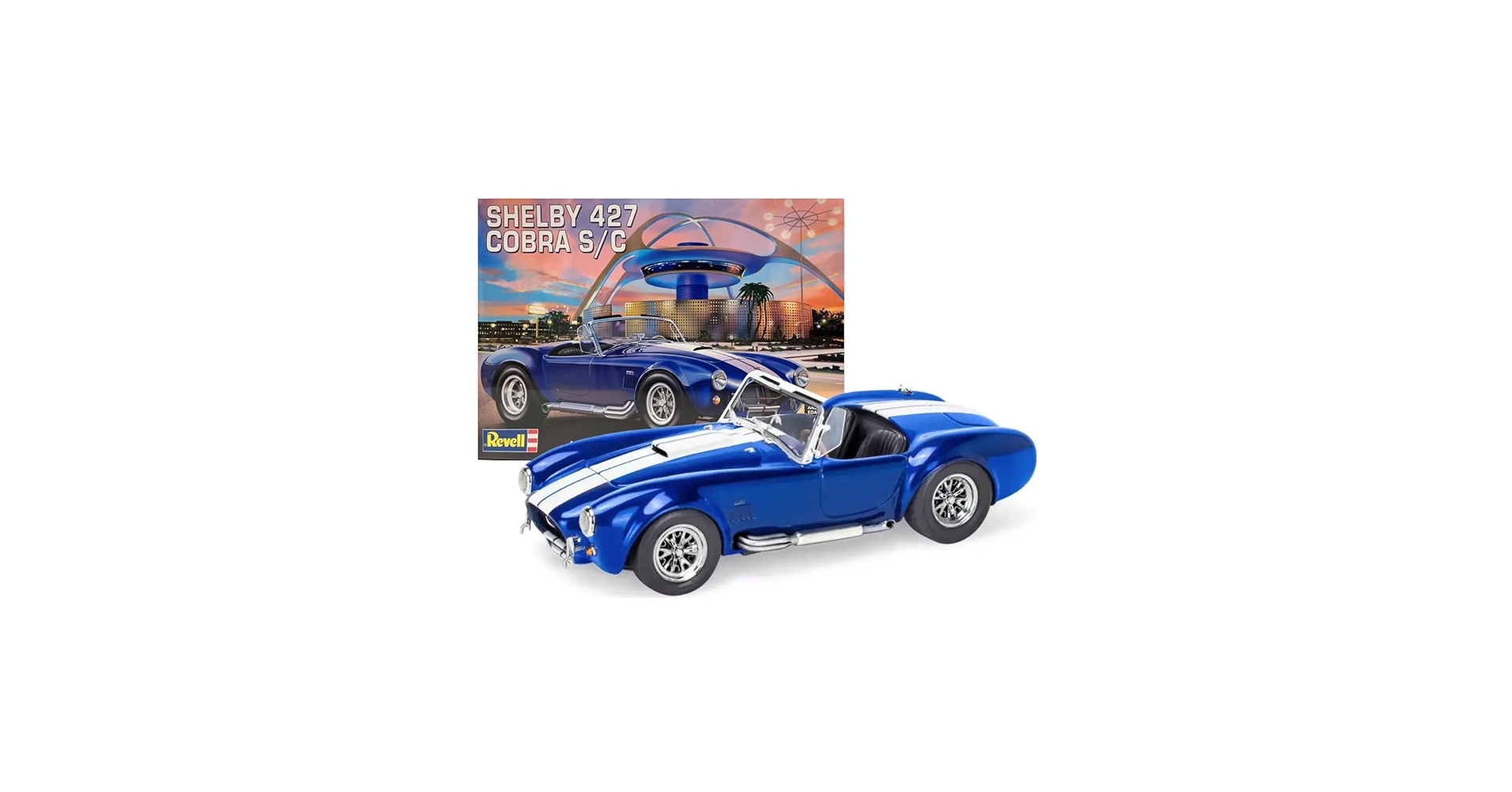 Amazon.co.jp: レベル4モデルキット シェルビーコブラ 427 S/C 1/24