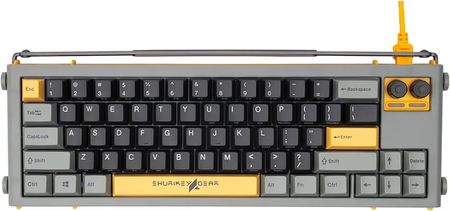 Amazon.com: Shurikey 65% Mechanical Gaming Keyboard with Varmilo