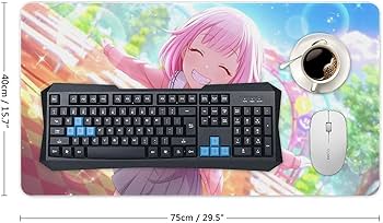 Amazon.co.jp: 鳳えむ マウスパッド 大型 可愛い マウスパッド