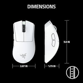 Amazon.co.jp: Razer レイザー DeathAdder V4 Pro (White Edition