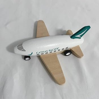 Amazon.co.jp: () キャセイパシフィック航空 木製 飛行機モデル Cathay