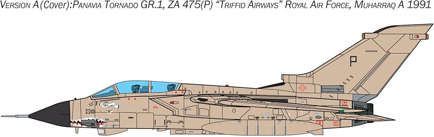 Amazon | イタレリ 1/48 ウォーサンダー トーネードGR.1/IDS 湾岸戦争