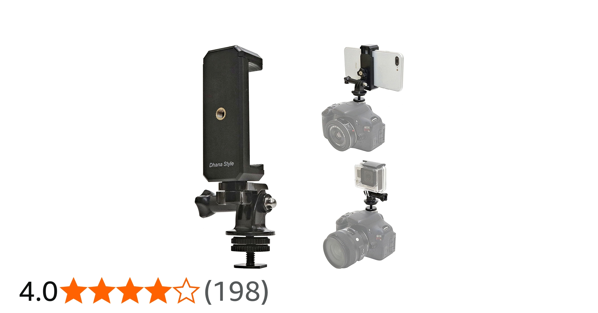 Amazon | ホットシュー スマホ ＆ ウェアラブルカメラ アタッチメント
