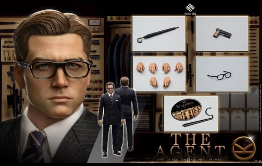 Amazon | 1/6 キングスマン ゲイリー・“エグジー”・アンウィン