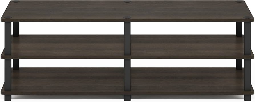 Amazon.com: Furinno 14038DBR/BK TST No Tools 3-Tier Wide Shoe