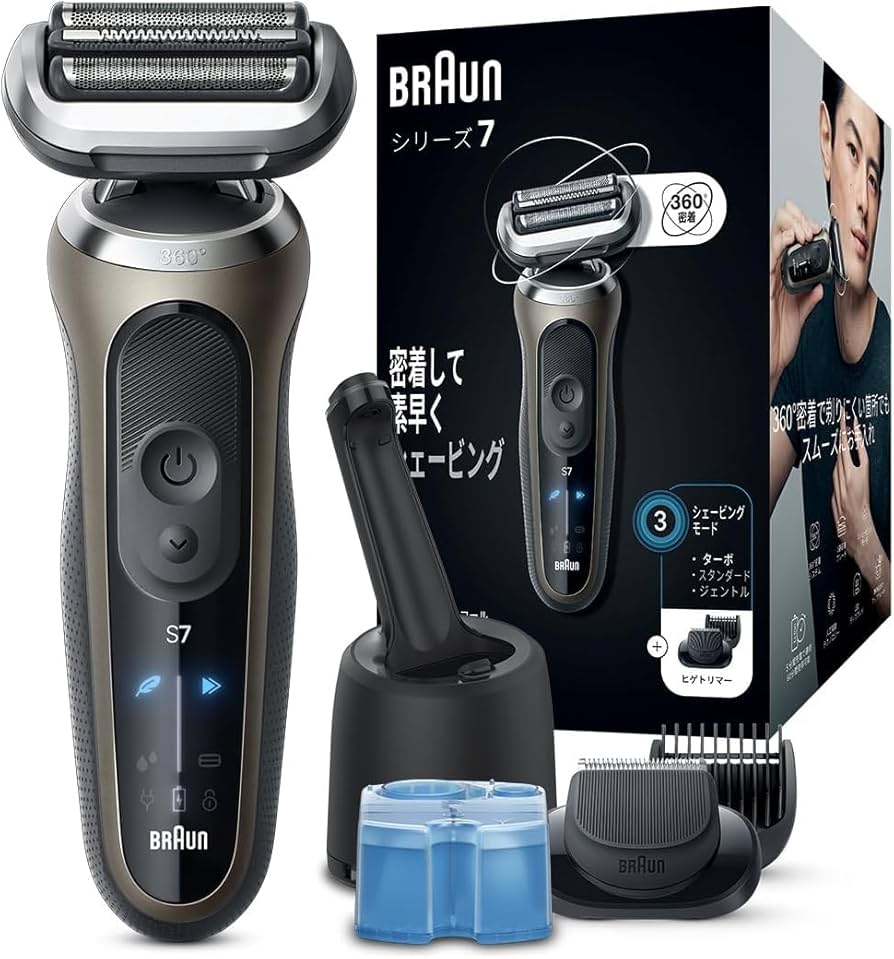 Amazon | ブラウン 電気シェーバー シリーズ7 洗浄機付き 電動 髭剃り