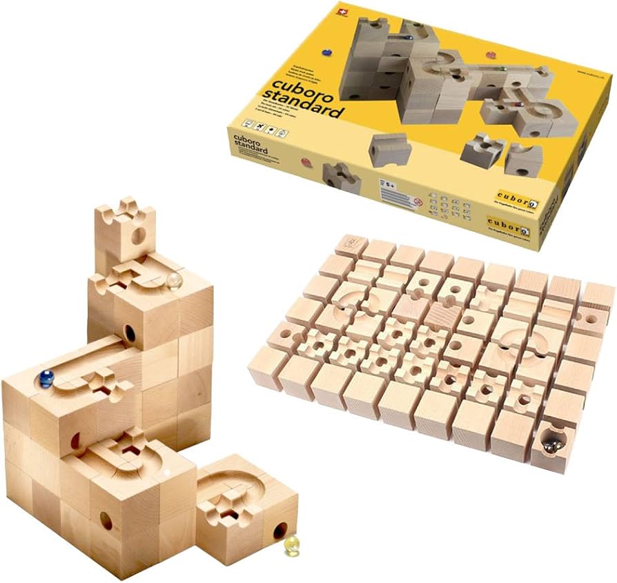 Amazon.co.jp: Cuboro(キュボロ) Standard(スタンダード) 54ピース大