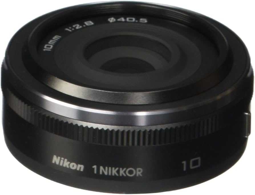 Amazon.com : Nikon 1 NIKKOR 10mm f/2.8 (Black) : Camera Lenses