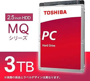Amazon | 東芝 内蔵HDD 2.5インチ 3TB PCモデル MQ03ABB300 【国内正規