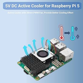 Amazon.com: Vemico Raspberry Pi 5 Kit 8GB RAM with Active Cooler