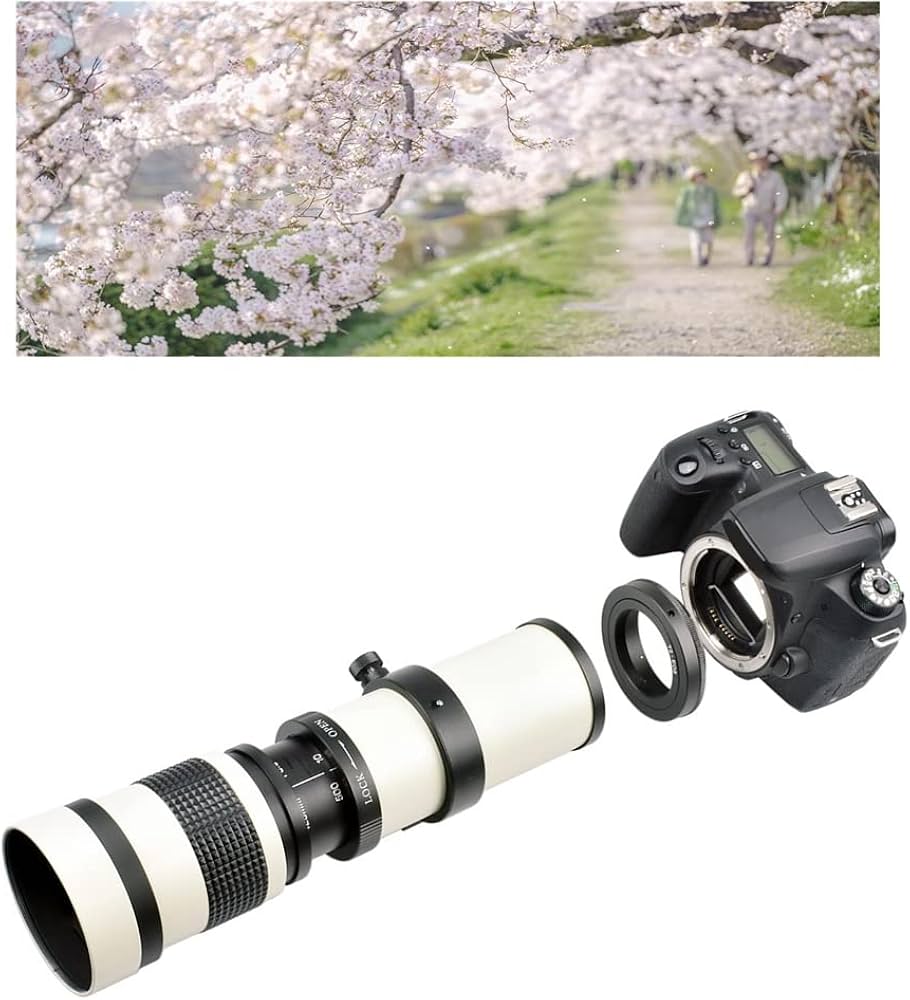 Amazon | 420-800MMズーム超望遠レンズ F/8.3‑16マニュアルフォーカス