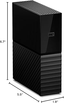 Amazon.com: Western Digital 8TB My Book Desktop External Hard