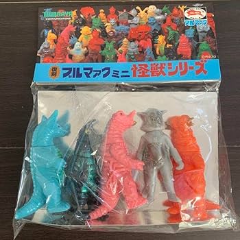 Amazon.co.jp: 復刻 ブルマァク ミニ 怪獣シリーズ Cセット : おもちゃ