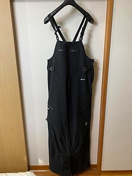 Amazon | モンベル パウダートラック ビブ ブラック L ゴアテックス