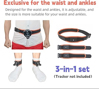 Amazon.co.jp: Jadery VR トラッカーベルト (2024年新モデル)腰と足首