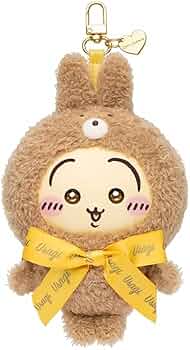 Amazon.co.jp: ちいかわ Kiramekko Teddy Bear (うさぎ) : おもちゃ