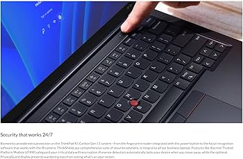 Amazon.com: Lenovo Gen 11 ThinkPad X1 Carbon Laptop with Intel