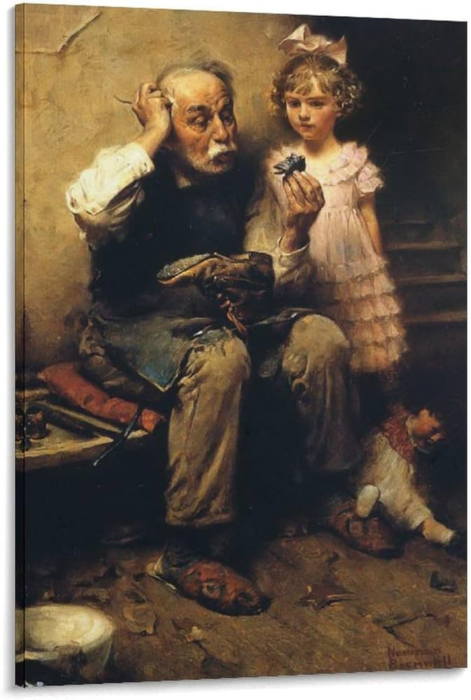 Amazon.co.jp: Norman Rockwell ノーマン・ロックウェル 絵画 ポスター