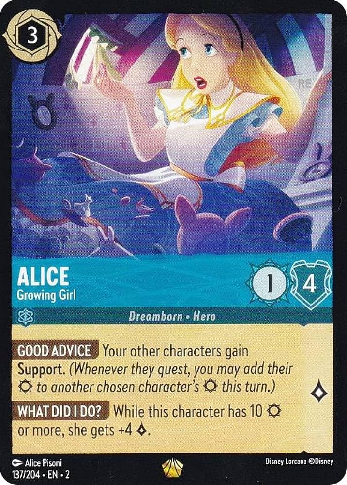 Amazon.co.jp: ロルカナ 137/204・EN・2 Alice - Growing Girl (L