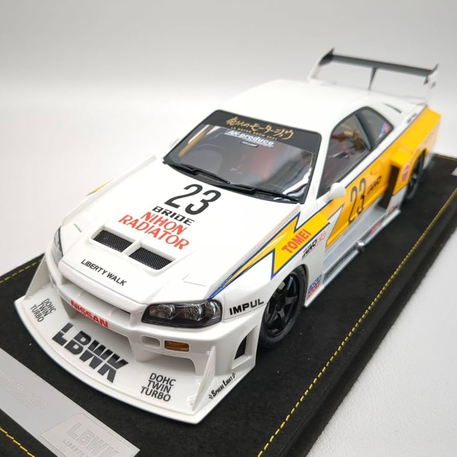 Amazon.co.jp: INNO Models LB-ER34 NISSAN SKYLINE LBWK R34 SUPER