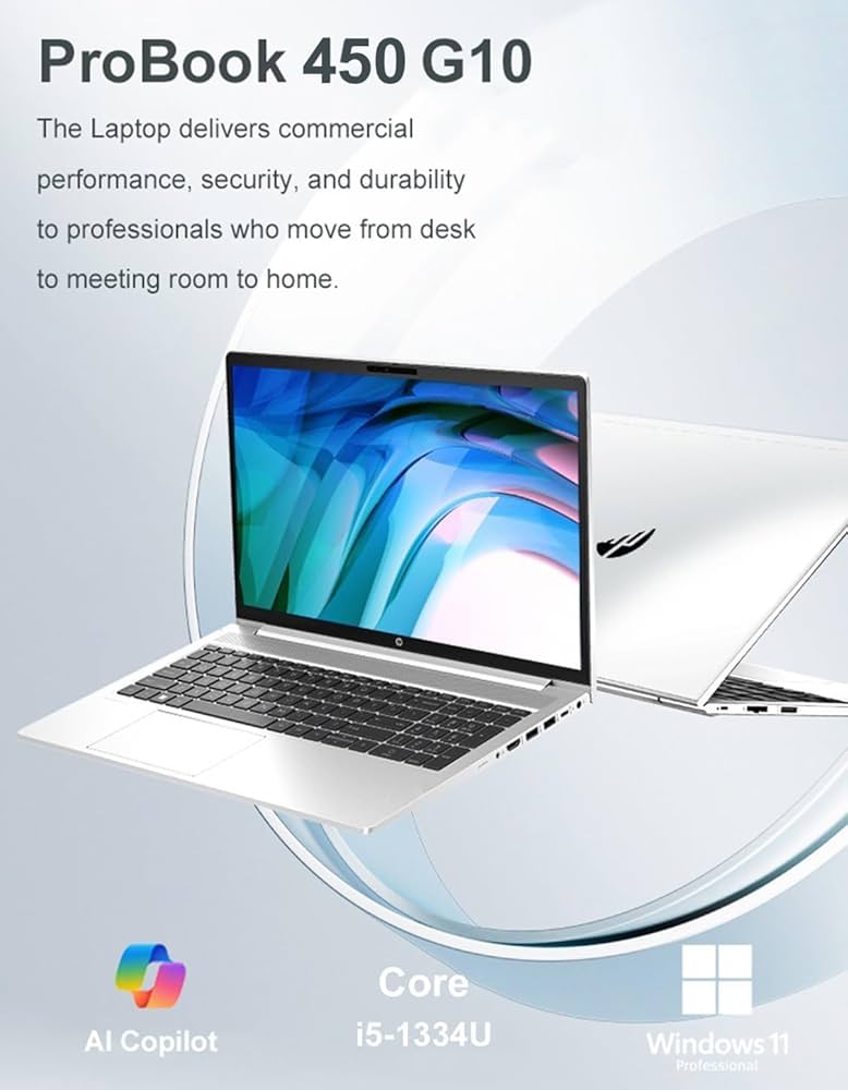 Amazon.com: HP ProBook 450 G10 Business Laptop (15.6