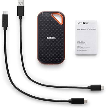 SanDisk 1TB Extreme PRO Portable External SSD - Up to 1050MB/s
