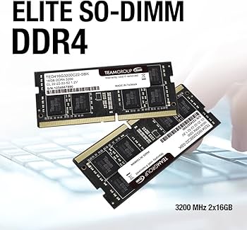 Amazon.co.jp: Memoria SODIMM DDR4 3200 16GB C22 Team Elite