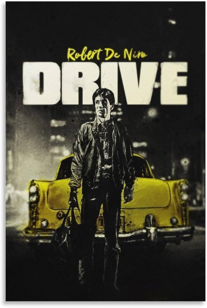 Amazon.co.jp: 映画ポスター タクシードライバー TAXI DRIVER 部屋飾り