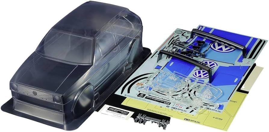 Amazon.com: TAMIYA 1/10 Scale R/C Volkswagen Golf II GTI 16V Rally