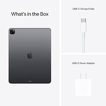 Amazon.com : Apple 2021 iPad Pro (12.9-inch, Wi‐Fi, 128GB) - Space
